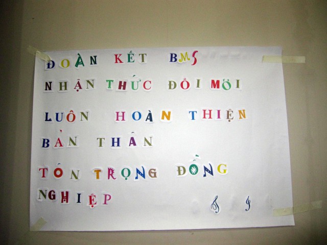 Nhận thức để thay đổi bản thân tích cực - BMS (08-09-2012)